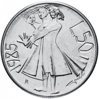 купить Сан-Марино 50 лир (lire) 1985 "Борьба с наркотиками"