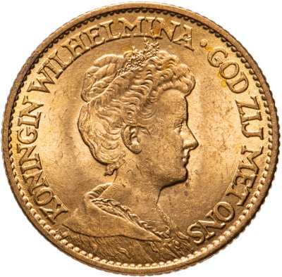 купить Нидерланды 10 гульденов (gulden) 1913
