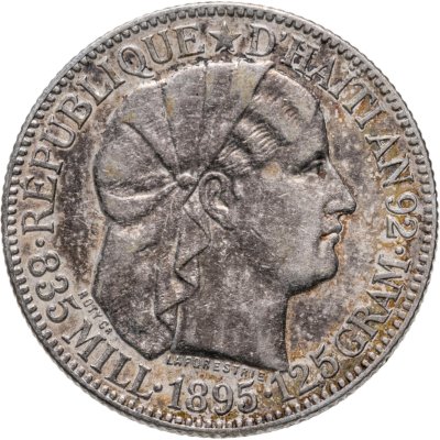 купить Гаити 50 сантимов (centimes) 1895