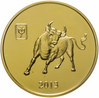 купить Северная Корея 20 вон (won) 2013 Китайский гороскоп - год быка