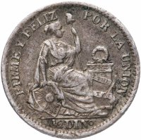 купить Перу 1/2 динеро (5 сентаво) 1906