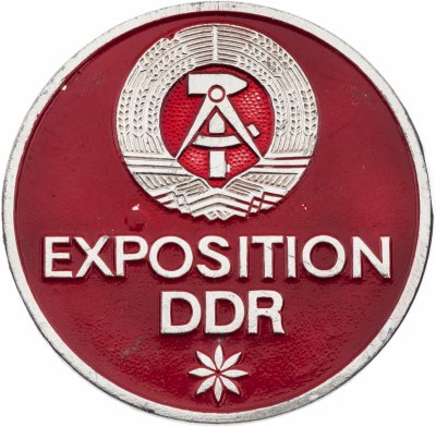 купить Значок EXPOSITION DDR Выставка Экспозиция ГДР ( разновидность случайная )
