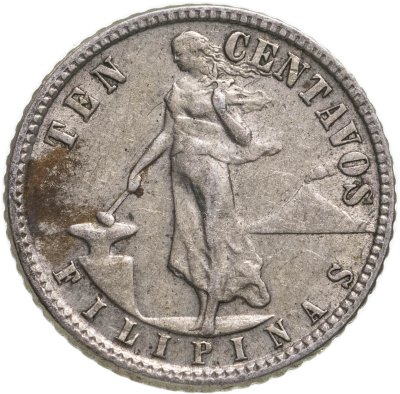 купить Филиппины 10 сентаво (centavos) 1944