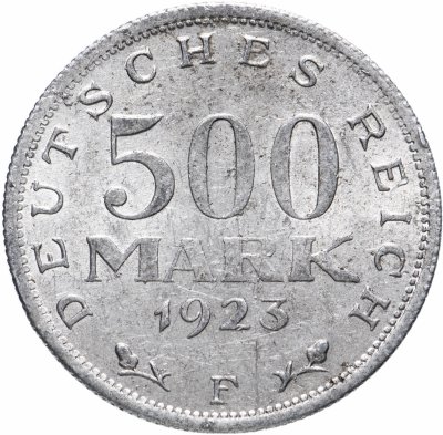 купить Германия 500 марок 1923 F
