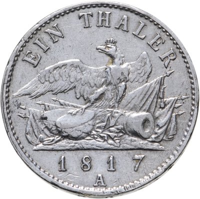 купить Пруссия 1 талер 1817