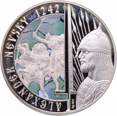 купить Ниуэ 1 доллар 2012 "Александр Невский"