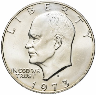 купить США 1 доллар (dollar) 1973 S