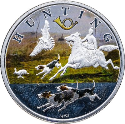 купить Ниуэ 50 центов (cents) 2020 Охота