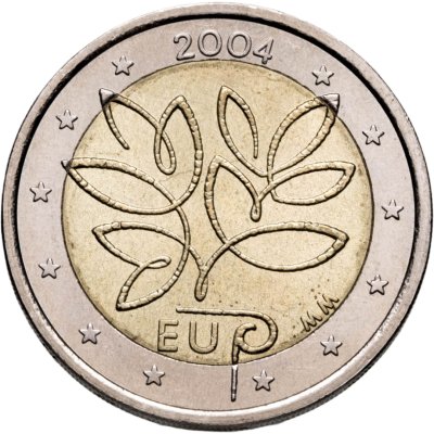 купить Финляндия 2 евро 2004 Расширение Евросоюза
