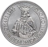 купить Португалия 200 эскудо (escudos) 1994 "500 лет со дня смерти Жуана II"