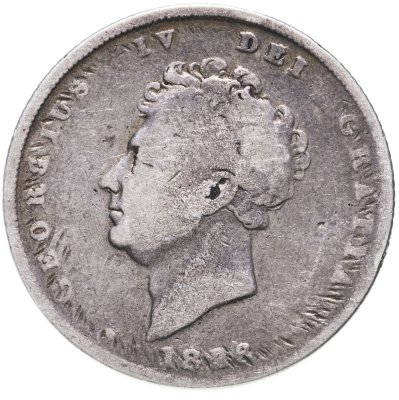 купить Великобритания 1 шиллинг (shilling) 1826