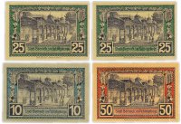 Купить Германия (разные земли) набор из 4-х нотгельдов 1918-1922