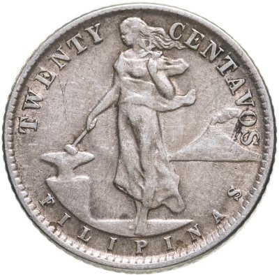 купить Филиппины 20 сентаво (centavos) 1945