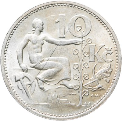 купить Чехословакия 10 крон (korun) 1932