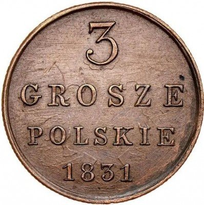 купить 3 гроша 1831 года KG