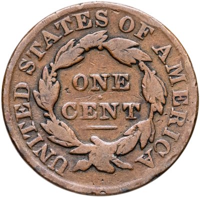 купить США 1 цент (cent) 1831