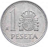 Купить Испания 1 песета (peseta) 1984-1989