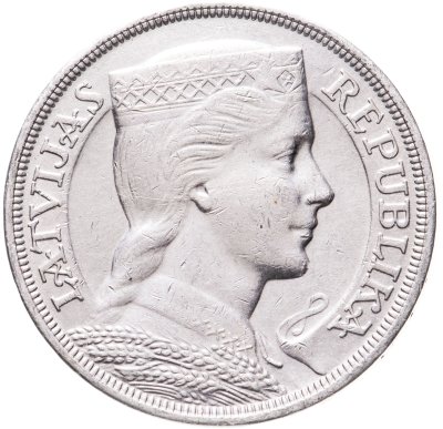 купить Латвия 5 латов (lati) 1932