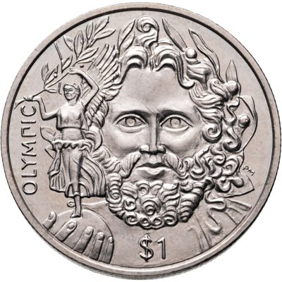 купить Британские Виргинские острова 1 доллар (dollar) 2013 "Олимпийские Игры - Зевс"