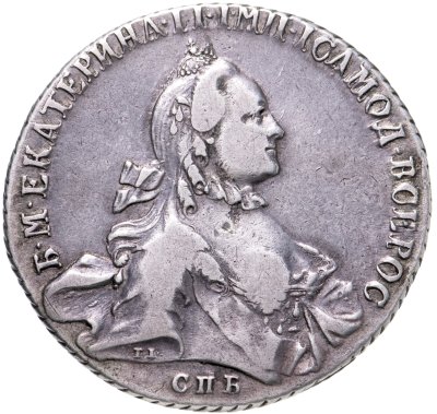 купить 1 рубль 1763 СПБ-TI-ЯI