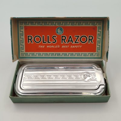купить Станок бритвенный "Viscount" в футляре и оригинальной коробке, Rolls Razor, металл, картон, печать, Великобритания, 1954 г.