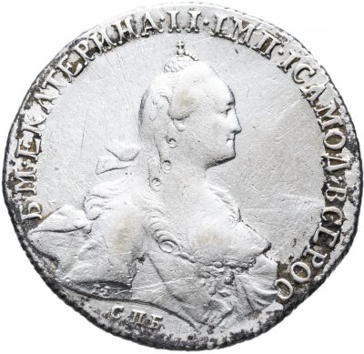 купить 1 рубль 1766 СПБ-TI-ЯI