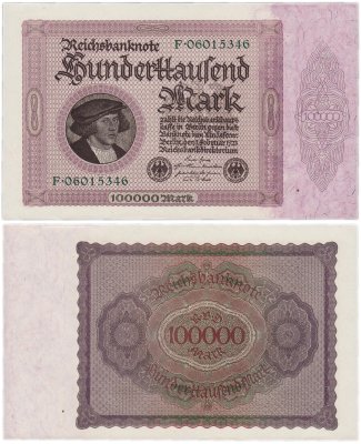 купить Германия 100000 марок 1923