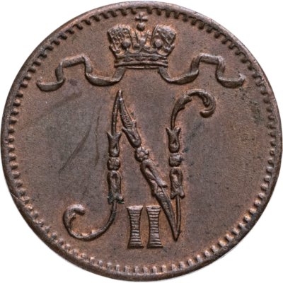 купить 1 пенни (penni) 1913 Российская Финляндия