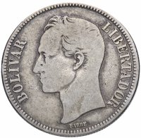 купить Венесуэла 5 боливар 1936