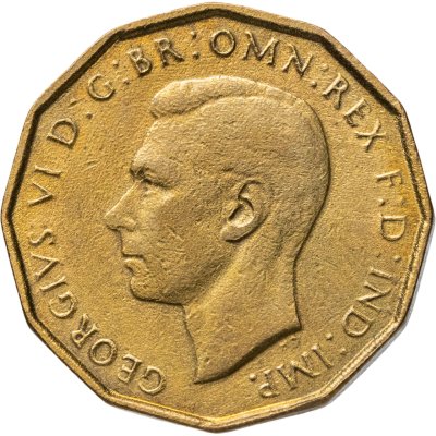 купить Великобритания 3 пенса (pence) 1940