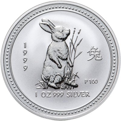 купить Австралия 1 доллар 1999 "Восточный календарь. Год Кролика"