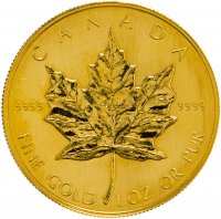 купить 50 dollars (долларов) 1987 Canadian Gold Maple Leaf (Канадский кленовый лист) Канада