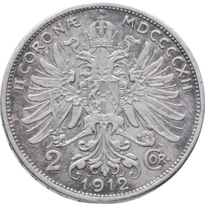 купить Австрия 2 кроны (corona) 1912