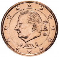 Купить Бельгия 1 цент (cent) 2013