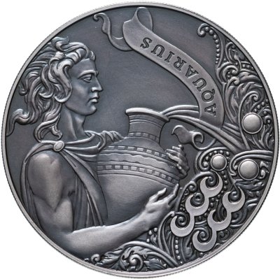 купить Беларусь 1 рубль 2014 Знаки зодиака - Водолей