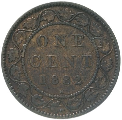 купить Канада 1 цент (cent) 1882