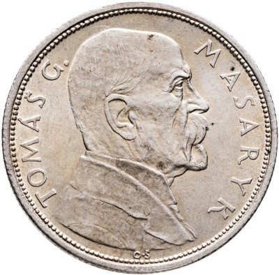 купить Чехословакия 10 крон 1928 "10-летие независимости, Томаш Масарик"