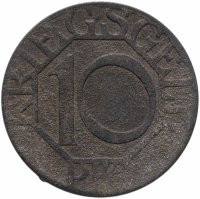 купить Германия (Дортмунд) нотгельд 10 пфеннигов 1917