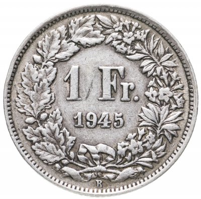 купить Швейцария 1 франк 1945
