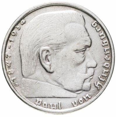 купить Германия 2 рейхсмарки (reichsmark) 1938 Третий рейх