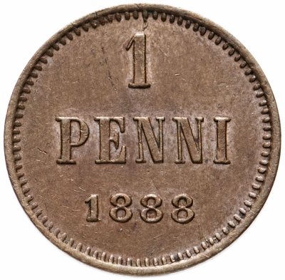 купить Финляндия 1 пенни (penny) 1888