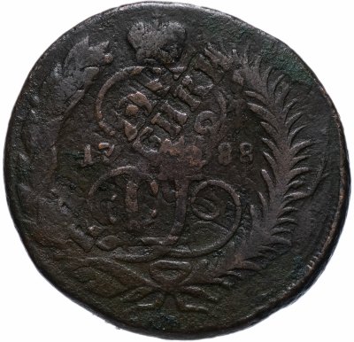 купить 2 копейки 1788 ММ гурт сетчатый