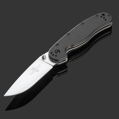 купить Складной нож Ontario RAT-1 Satin (ON8848), сталь AUS-8, рукоять Black GRN