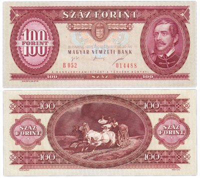 купить Венгрия 100 форинтов 1995 (Pick 174с)