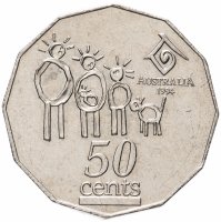 купить Австралия 50 центов (cents) 1994 "Международный год семьи"