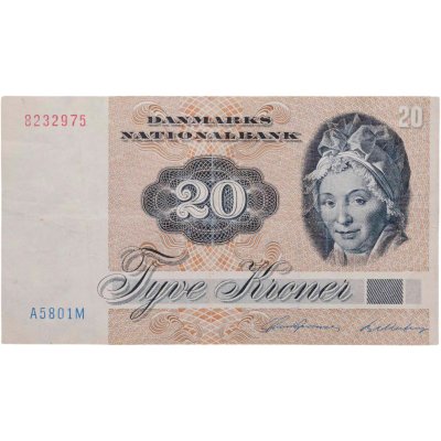 купить Дания 20 крон 1972