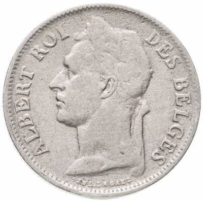 купить Бельгийское Конго 50 сантимов (centimes) 1923