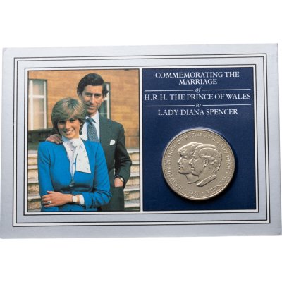 купить Великобритания 25 пенсов (pence) 1981 Свадьба принца Чарльза и леди Дианы