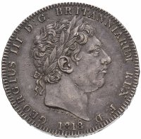 купить Великобритания Георг III 1 крона 1818