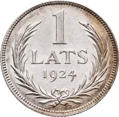 купить Латвия 1 лат (lats) 1924